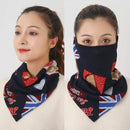 Women Cotton Mask Scarf Face Mascarillas Wraps Floral Print Lady Warm Neck Scarves Foulard Bandana Reusable Outdoor Riding Masks JadeMoghul Inc. 