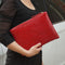 Women Crocodile Embossed Patent Leather Clutch Bag-Red-JadeMoghul Inc.