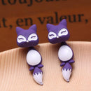 Women Cute Fox Stud Earrings-B-JadeMoghul Inc.