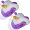 Women Cute Plush Unicorn Indoor House Slippers-picture color 2-One Size-JadeMoghul Inc.