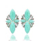Women Elegant Crystal Stone Stud Earrings-light green-JadeMoghul Inc.