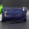 Women Embossed Patent Leather Wristlet-Black-JadeMoghul Inc.