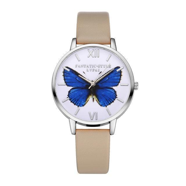 Women Fashion PU Leather Butterfly Watch-4-JadeMoghul Inc.