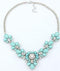Women Fashion Statement Acrylic Rhinestone Collar Necklace-XL153blueAAA-JadeMoghul Inc.