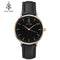 Women Fashionable Quartz Watch / Rose Gold Dress Casual Watch-BLACK ROSE BLACK-JadeMoghul Inc.