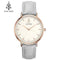 Women Fashionable Quartz Watch / Rose Gold Dress Casual Watch-GAY ROSE WHITE-JadeMoghul Inc.