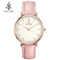 Women Fashionable Quartz Watch / Rose Gold Dress Casual Watch-PINK ROSE WHITE-JadeMoghul Inc.
