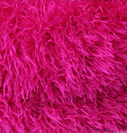 Women Faux Fur " Magic " Scarf-rose red-JadeMoghul Inc.