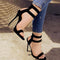 Women Faux suede Braided Strap Stiletto Heel With Buckle Closure-black-6-JadeMoghul Inc.