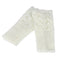 Women Finger Less Lace Knit Design Wool Gloves-White-JadeMoghul Inc.