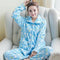 women flannel thick pajamas coral velvet home service long sleeved autumn and winter size winter warm suit lovely pyjamas women-23-M-JadeMoghul Inc.