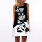Women Floral Print Sleeveless Summer Chiffon Dress-picture color 10-S-JadeMoghul Inc.
