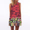 Women Floral Print Sleeveless Summer Chiffon Dress-picture color 12-S-JadeMoghul Inc.