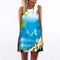 Women Floral Print Sleeveless Summer Chiffon Dress-picture color 16-S-JadeMoghul Inc.