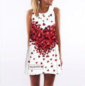 Women Floral Print Sleeveless Summer Chiffon Dress-picture color 17-S-JadeMoghul Inc.