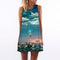 Women Floral Print Sleeveless Summer Chiffon Dress-picture color 18-S-JadeMoghul Inc.