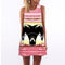 Women Floral Print Sleeveless Summer Chiffon Dress-picture color 2-S-JadeMoghul Inc.