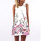 Women Floral Print Sleeveless Summer Chiffon Dress-picture color 6-S-JadeMoghul Inc.