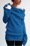 Women Fold Over Collar Full Sleeved Sweater-c-S-JadeMoghul Inc.