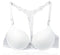 Women Front Closure Lace Racer Back Push Up Seamless Bra-white-A-32-JadeMoghul Inc.
