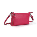 Women Genuine Cow Leather Candy Color Cross Body Bag-Rose-China-JadeMoghul Inc.