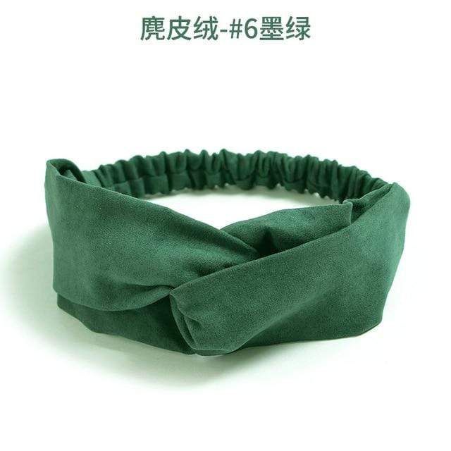 Women Girls Summer Bohemian Hairs Headbands Headbands Retro Cross Turban Bandage Bandanas HairBands Hair Accessories Headwrap AExp