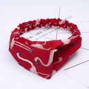 Women Girls Summer Bohemian Hairs Headbands Headbands Retro Cross Turban Bandage Bandanas HairBands Hair Accessories Headwrap AExp