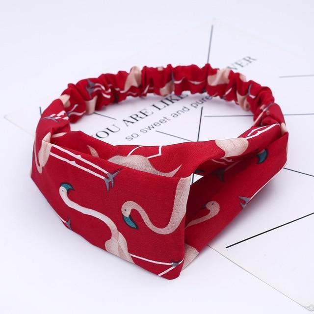 Women Girls Summer Bohemian Hairs Headbands Headbands Retro Cross Turban Bandage Bandanas HairBands Hair Accessories Headwrap AExp