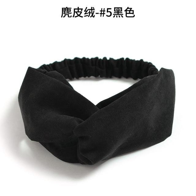 Women Girls Summer Bohemian Hairs Headbands Headbands Retro Cross Turban Bandage Bandanas HairBands Hair Accessories Headwrap AExp