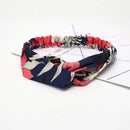 Women Girls Summer Bohemian Hairs Headbands Headbands Retro Cross Turban Bandage Bandanas HairBands Hair Accessories Headwrap AExp