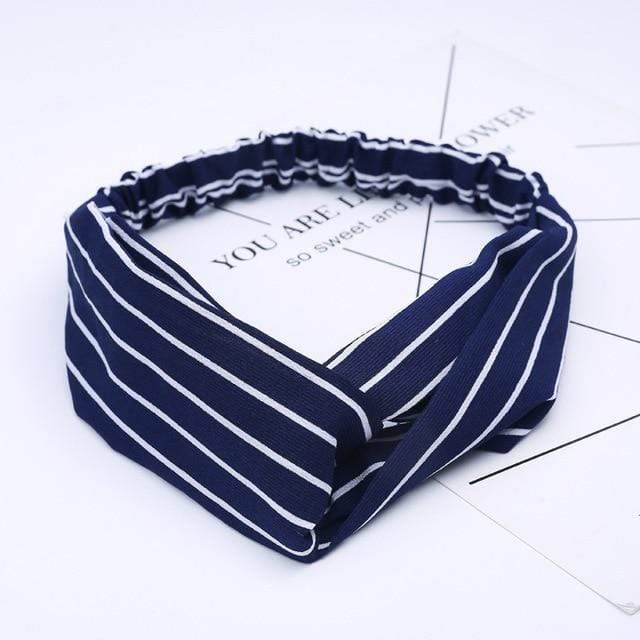 Women Girls Summer Bohemian Hairs Headbands Headbands Retro Cross Turban Bandage Bandanas HairBands Hair Accessories Headwrap AExp