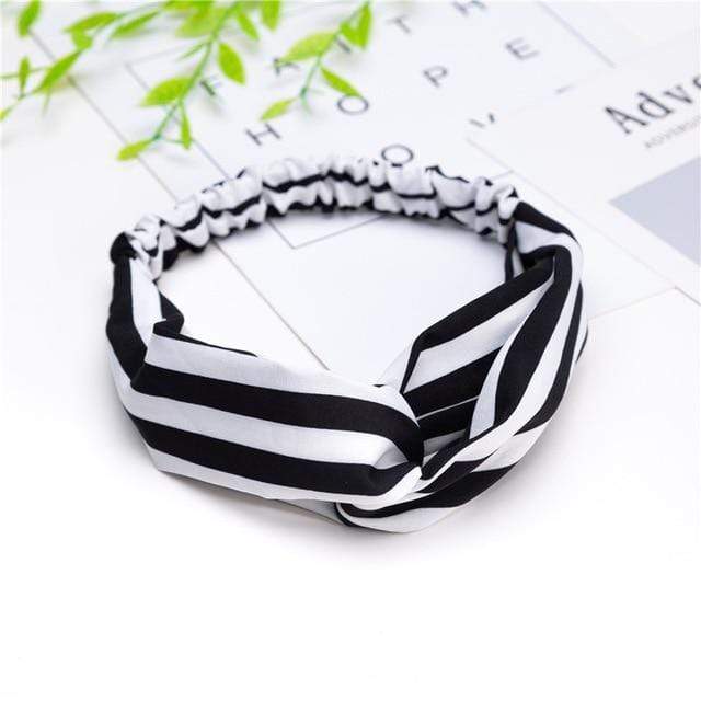 Women Girls Summer Bohemian Hairs Headbands Headbands Retro Cross Turban Bandage Bandanas HairBands Hair Accessories Headwrap AExp