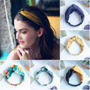 Women Girls Summer Bohemian Hairs Headbands Headbands Retro Cross Turban Bandage Bandanas HairBands Hair Accessories Headwrap AExp