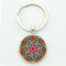 Women Glass Mandala Art Key Ring-ma09-JadeMoghul Inc.