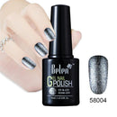 Women Glitter Nail Art Platinum UV Gel Nail Polish-58004-JadeMoghul Inc.