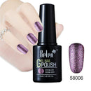 Women Glitter Nail Art Platinum UV Gel Nail Polish-58006-JadeMoghul Inc.