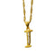 Women Gold Color Initial Pendant And Chain With Cubic Zircon-Choose Letter I-45cm Thin Chain-JadeMoghul Inc.