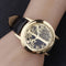 Women Gold Tree Of Life Leather strap Wrist Watch-Full Gold-JadeMoghul Inc.