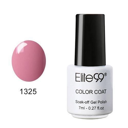 Women Gorgeous Color Gloss / Glitter UV Gel Nail Polish Lacquer-1325 Shell Pink-JadeMoghul Inc.