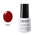 Women Gorgeous Color Gloss / Glitter UV Gel Nail Polish Lacquer-1412 Jester Red-JadeMoghul Inc.
