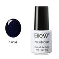 Women Gorgeous Color Gloss / Glitter UV Gel Nail Polish Lacquer-1414 Mazarine Blue-JadeMoghul Inc.