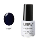 Women Gorgeous Color Gloss / Glitter UV Gel Nail Polish Lacquer-1414 Mazarine Blue-JadeMoghul Inc.