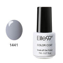 Women Gorgeous Color Gloss / Glitter UV Gel Nail Polish Lacquer-1441 Grey-JadeMoghul Inc.