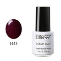Women Gorgeous Color Gloss / Glitter UV Gel Nail Polish Lacquer-1453 Pearl Rumba Red-JadeMoghul Inc.
