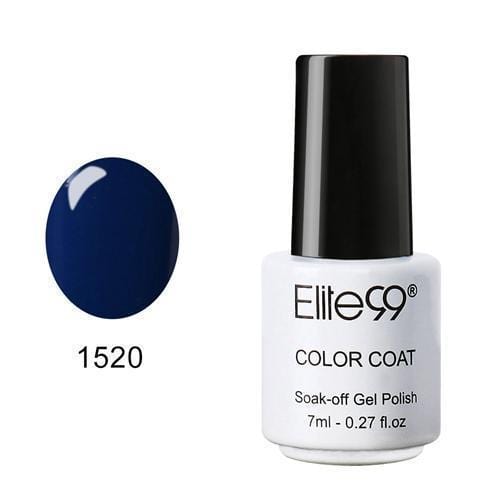 Women Gorgeous Color Gloss / Glitter UV Gel Nail Polish Lacquer-1520 Cornflower Blue-JadeMoghul Inc.