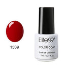 Women Gorgeous Color Gloss / Glitter UV Gel Nail Polish Lacquer-1539 Red-JadeMoghul Inc.