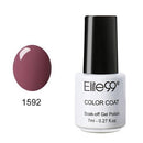 Women Gorgeous Color Gloss / Glitter UV Gel Nail Polish Lacquer-1592 Cafe Creme-JadeMoghul Inc.
