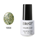 Women Gorgeous Color Gloss / Glitter UV Gel Nail Polish Lacquer-1854 Gold-JadeMoghul Inc.