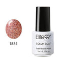 Women Gorgeous Color Gloss / Glitter UV Gel Nail Polish Lacquer-1884 Glitter Pink-JadeMoghul Inc.
