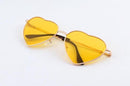 Women Heart Shaped Reflector Sunglasses With 100% UV 400 Protection-5-JadeMoghul Inc.